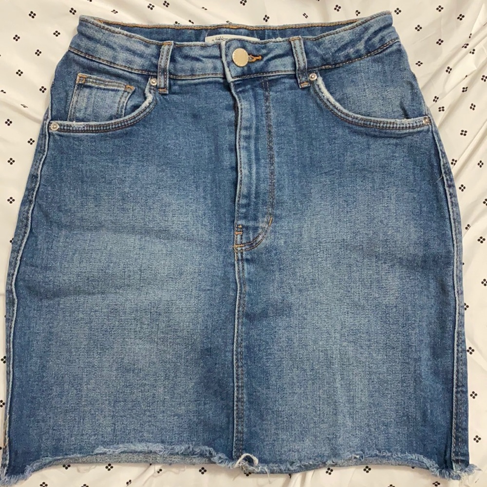 Zara stretch mini skirt